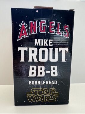 Mike Trout BB-8 Bobblehead - Angels x Star Wars
